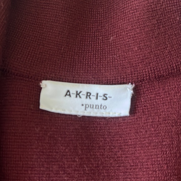NWOT Akris punto Milano Wool Knit Long Cardigan - Picture 6 of 8